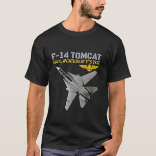 Die F 14 Tomcat in Aktion Marinefliegerei an ihrem T-Shirt