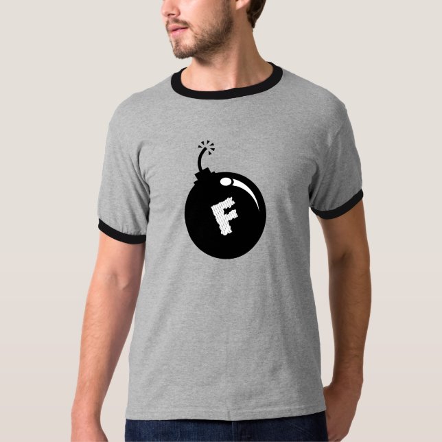 Die f-Bombe T-Shirt (Vorderseite)