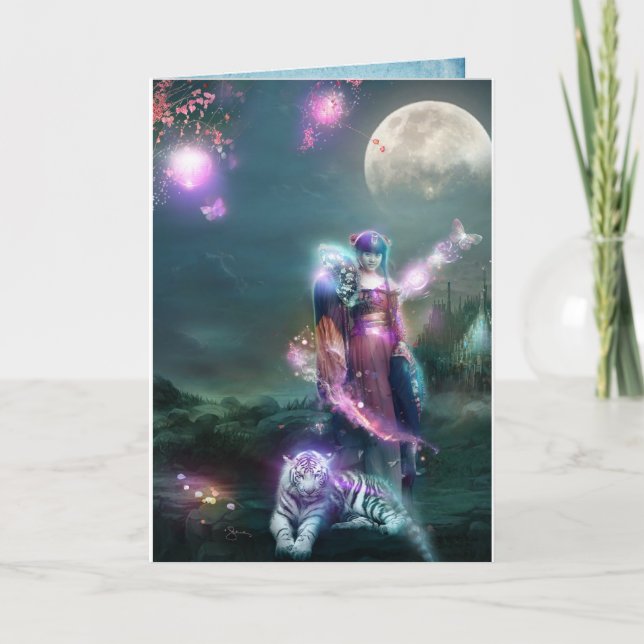 Die Fabel-Gruß-Karte der Harmonie Karte (Vorderseite)