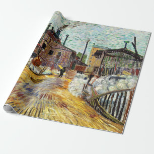 Die Fabrik (1887) von Vincent Van Gogh Geschenkpapier