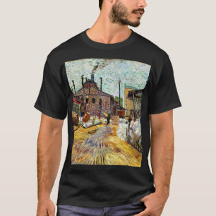 Die Fabrik (1887) von Vincent Van Gogh T-Shirt