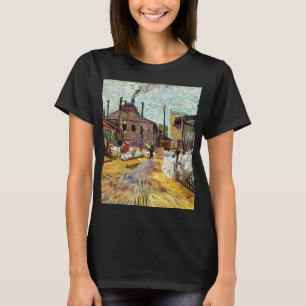 Die Fabrik (1887) von Vincent Van Gogh T-Shirt