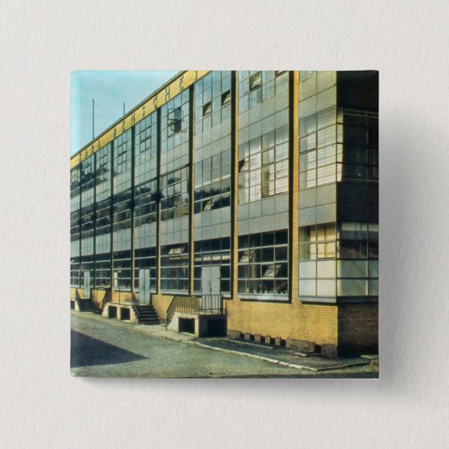 Die fagus-Schuh-Fabrik, entworfen von Walter Button (Vorderseite)