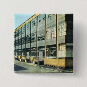 Die fagus-Schuh-Fabrik, entworfen von Walter Button