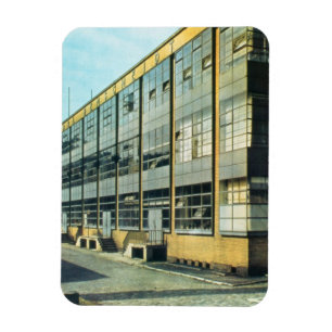 Die fagus-Schuh-Fabrik, entworfen von Walter Magnet