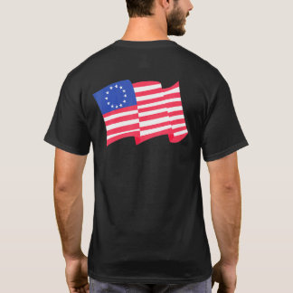 Die Fahne der USA in der glücklichen Unabhängigkei T-Shirt