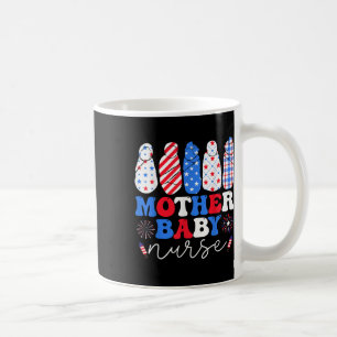 Die Fahne der USA Patriotische Mutter Kinderkrippe Kaffeetasse