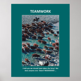 Die Fähre sollte von uns mitgenommen werden Poster