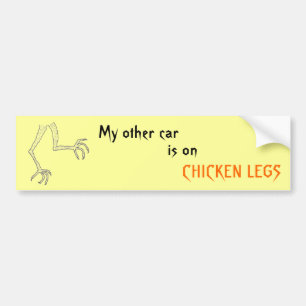 Die Fahrt des Kuchens Autoaufkleber