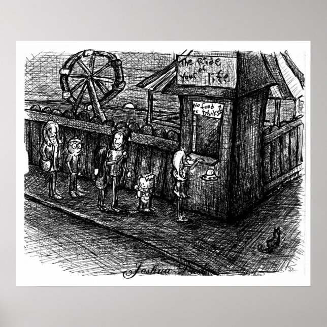 Die Fahrt Ihres Lebens Poster (Vorne)