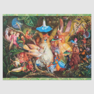 DIE FAIRIEN BELIEBTEN VORITEN-verzaubertes Holz Seidenpapier