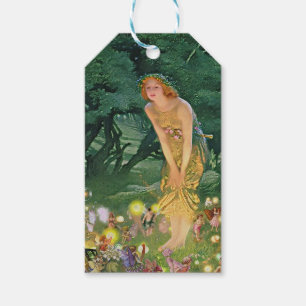 Die Fairies im Mondschein Geschenkanhänger