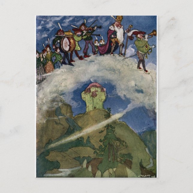 Die Fairies-Postkarte Postkarte (Vorderseite)