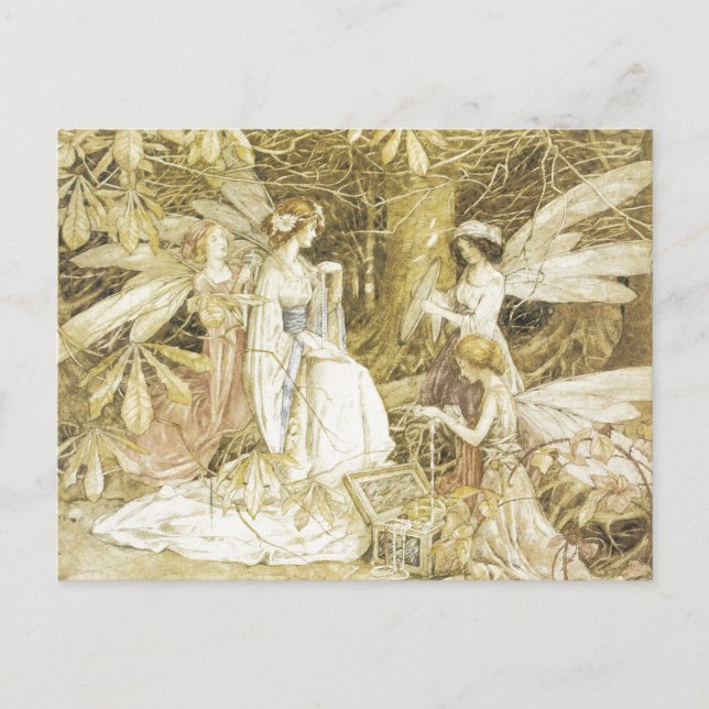 Die Fairy Juwelen Postkarte (Vorderseite)