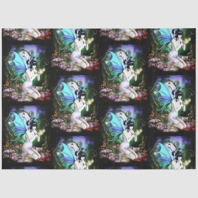 Die Fairy und das Firefly Seidenpapier (Vorderseite)