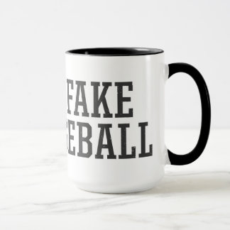 Die Fake-Baseball-Tasse Tasse