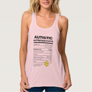 Die Fakten der autistischen Ernährung Tank Top