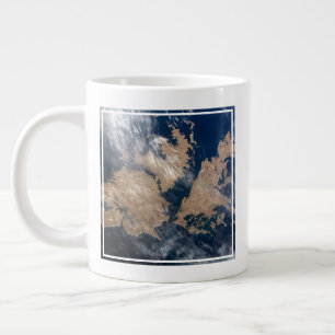 Die Falklandinseln (Insel Malvinas). Jumbo-Tasse