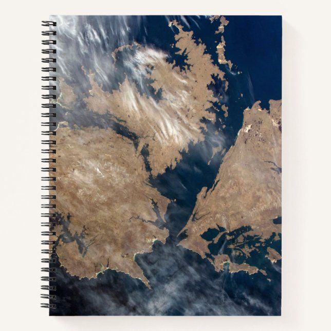 Die Falklandinseln (Insel Malvinas). Notizbuch (Vorderseite)