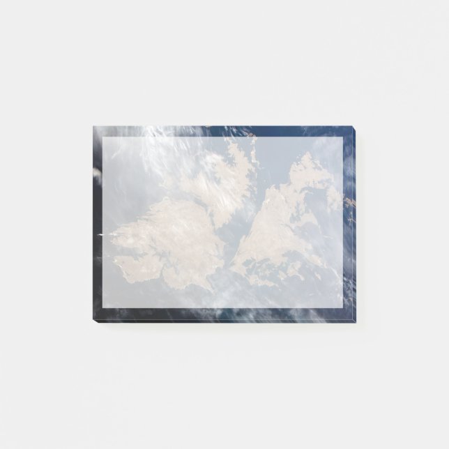 Die Falklandinseln (Insel Malvinas). Post-it Klebezettel (Vorderseite)