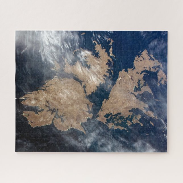 Die Falklandinseln (Insel Malvinas). Puzzle (Horizontal)