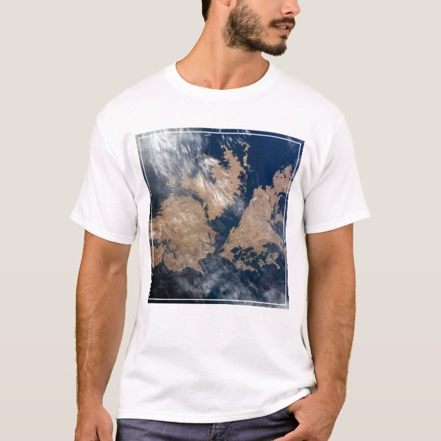 Die Falklandinseln (Insel Malvinas). T-Shirt (Vorderseite)