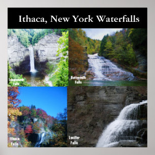 DIE FÄLLE DES ITHACA-NEW YORK-Posters Poster