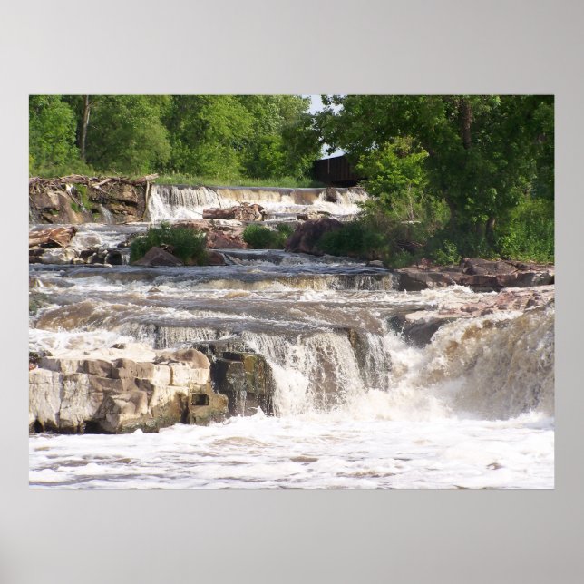 Die Fälle drucken Poster (Vorne)