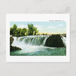 Die Fälle, Sioux Falls, South Dakota Postkarte