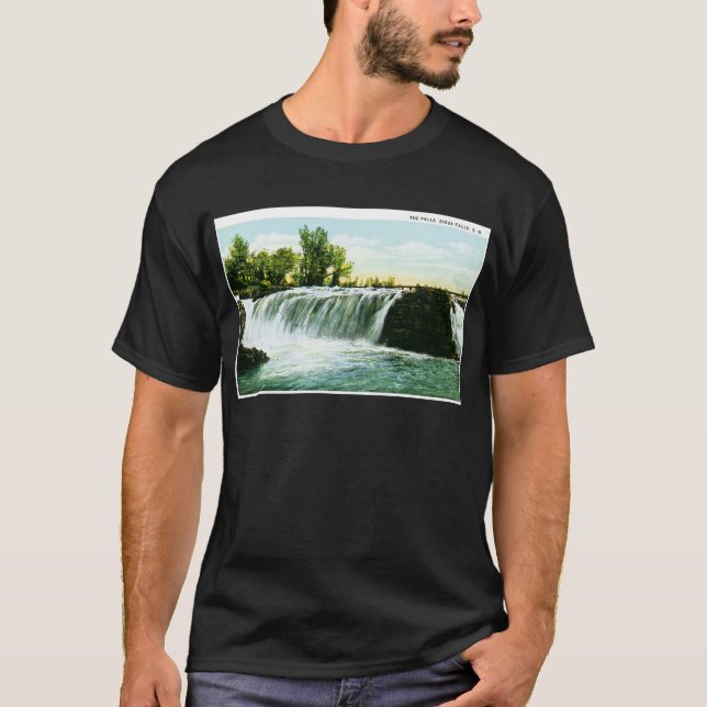 Die Fälle, Sioux Falls, South Dakota T-Shirt (Vorderseite)