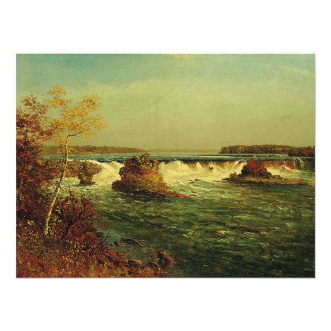 Die Fälle von Saint Anthony von Albert Bierstadt Poster (Vorderseite)