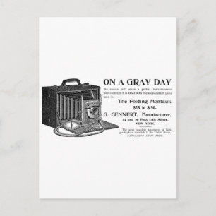 Die faltbare Montauk-Kamera Postkarte