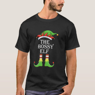 Die Familie Bossy Elf Matching Group Weihnachten W T-Shirt