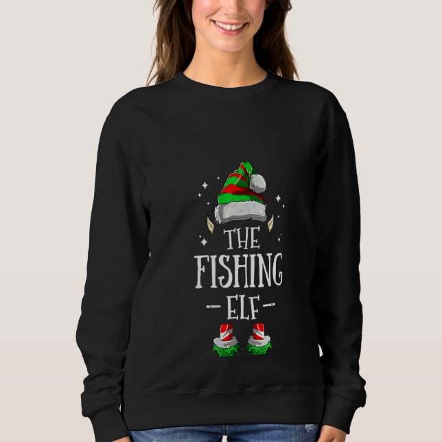 Die Familie Chris von Fishing Elf Sweatshirt (Vorderseite)