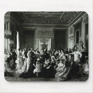Die Familie der Königin Victoria, 1887 Mousepad