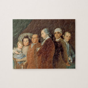 Die Familie des Infante Don Luis de Borbon Puzzle