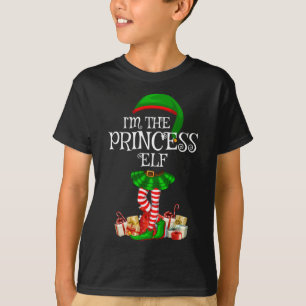 Die Familie, die ich bin die Prinzessin Elf Weihna T-Shirt
