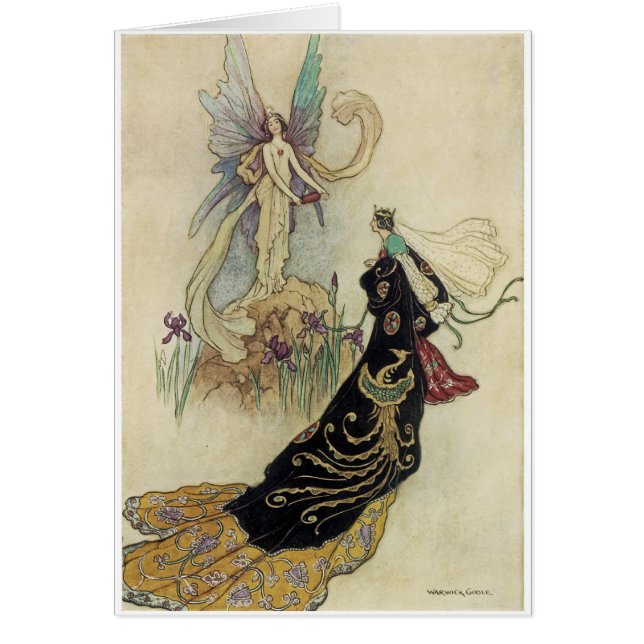 Die Familie dort begrüßte ihre Majestät (Vorne)