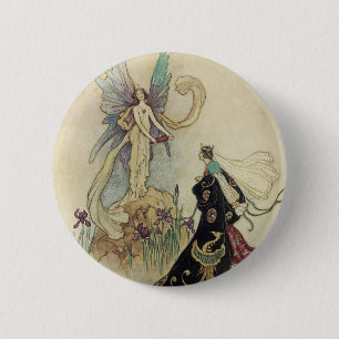 Die Familie dort begrüßte ihre Majestät Button