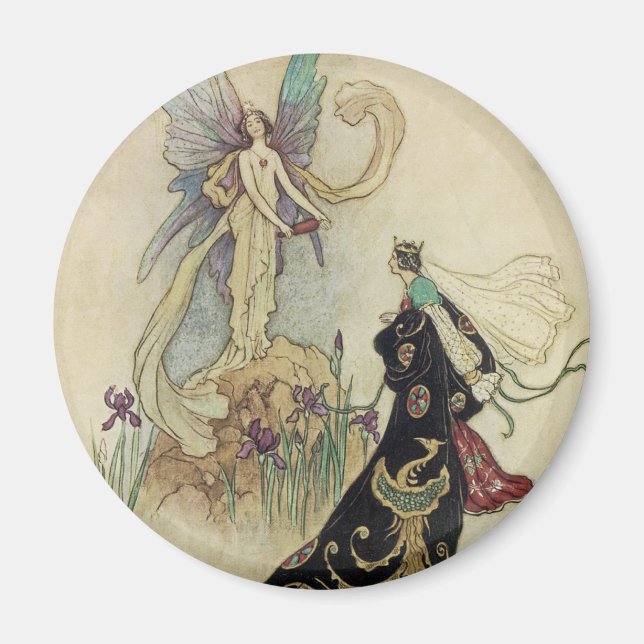 Die Familie dort begrüßte ihre Majestät Magnet (Vorne)