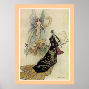 Die Familie dort begrüßte ihre Majestät Poster