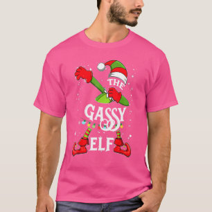 Die Familie Gassy Elf Weihnachten T-Shirt