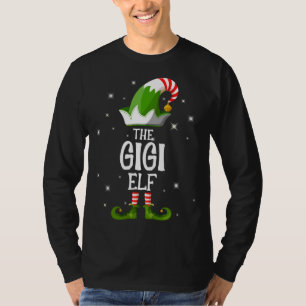 Die Familie Gigi Elf passt Weihnachten T-Shirt