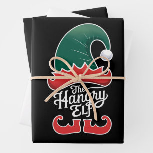 Die Familie Hangry Elf - Weihnachten Geschenkpapier Set