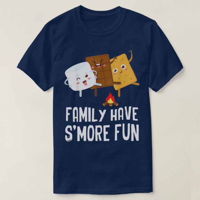 DIE FAMILIE HAT KLEINEN SPASS  T-Shirt (Design vorne)