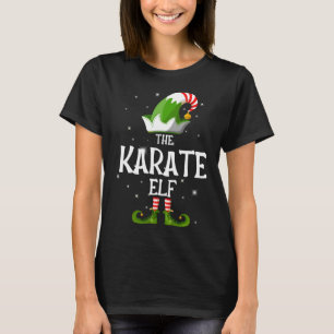 Die Familie Karate Elf passt Weihnachten T-Shirt