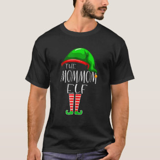 Die Familie Mommom Elf, die Weihnachtsfeiertag in T-Shirt