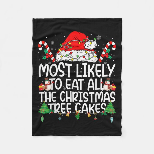 Die Familie passt am ehesten zum Christentum Fleecedecke (Vorderseite)