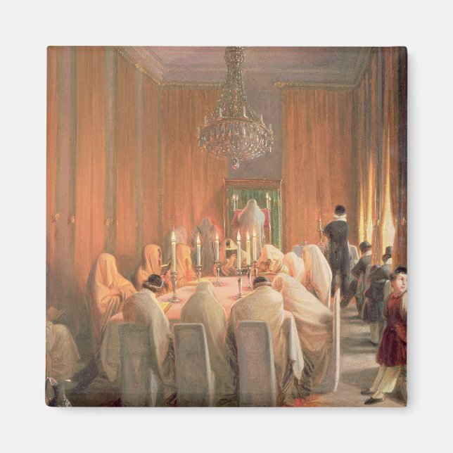 Die Familie Rothschild im Gebet Magnet (Vorne)