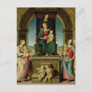 Die Familie St. Anne, c.1507 Postkarte